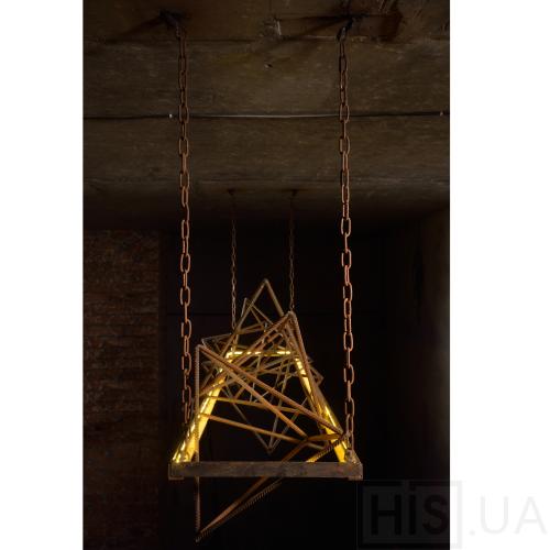 Люстра LIGHT by rusty Metal - фото 2 | Коричневый Люстра LIGHT by rusty Metal - фото 2 | Коричневый | Интернет-магазин дизайнерской и современной мебели для дома, кафе, баров и ресторанов - His.ua