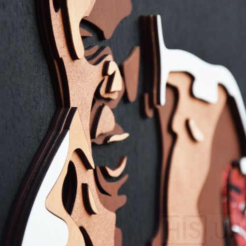 Картина MUHAMMAD ALI - 3D картина из дерева Картина MUHAMMAD ALI - 3D картина из дерева