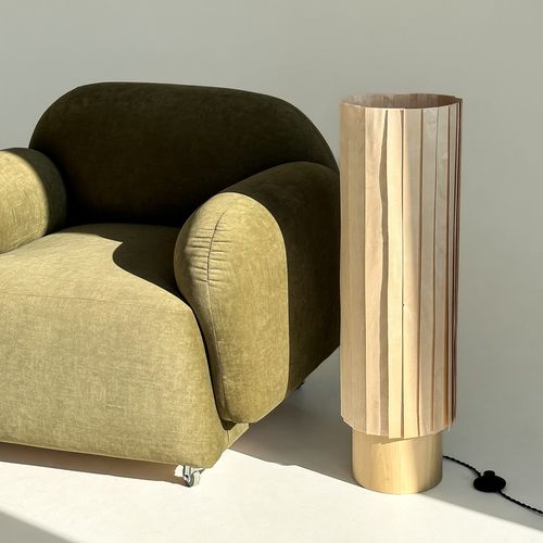 Торшер PLISSE WOOD - фото 3