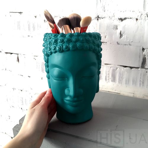 Арт-вазон «Голова Будды» - фото 2