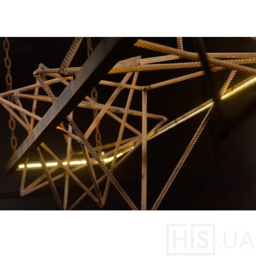 Люстра LIGHT by rusty Metal - фото 3 | Коричневый Люстра LIGHT by rusty Metal - фото 3 | Коричневый | Интернет-магазин дизайнерской и современной мебели для дома, кафе, баров и ресторанов - His.ua