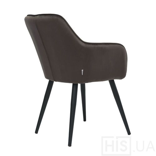 Кресло Antiba велюр (серо-коричневый) - фото 2