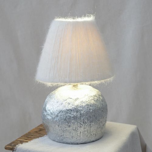 Настільна лампа LUME silver - фото 4