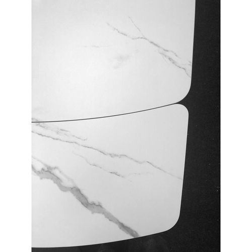 Стіл розкладний Elvi Matte Staturario білий 120-180 см - фото 6