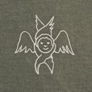 Постіль при Серафимі - зелена з молочним кантом - фото 5