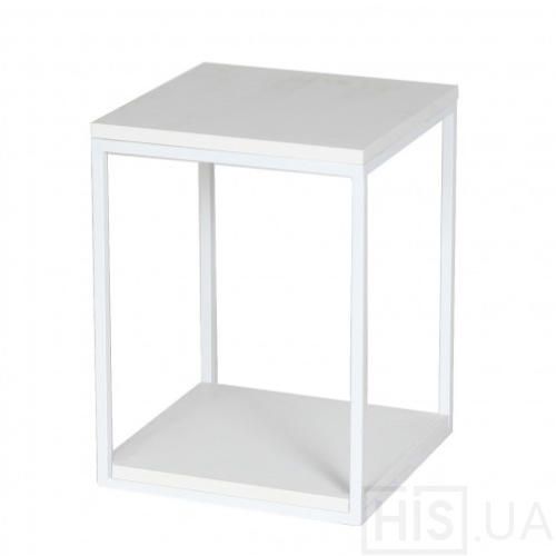 Прикроватная тумбочка Drommel Furniture - фото 3 | Белый Прикроватная тумбочка Drommel Furniture - фото 3 | Белый | Интернет-магазин дизайнерской и современной мебели для дома, кафе, баров и ресторанов - His.ua