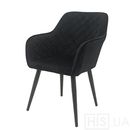 Кресло Antiba велюр (черный) - фото 2
