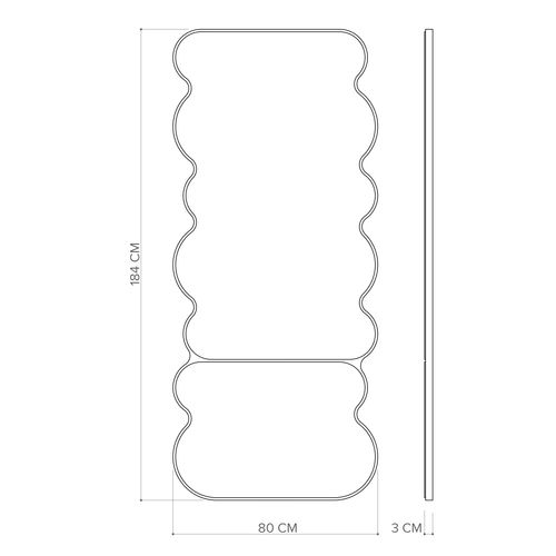 Дзеркало Pancakes H5+2 - фото 5