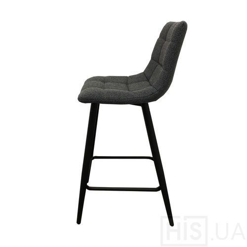 Напівбарний стілець Glen сірий графіт  - фото 2