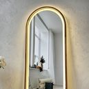 Ростове дзеркало капсула в дерев’яній рамі LED - фото 2