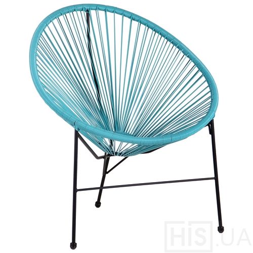Уличный стул Maple голубой - фото 3