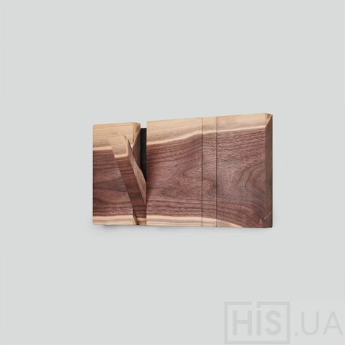 Вешалка из ореха - фото 3 | Чёрный Вешалка из ореха - фото 3 | Чёрный | Интернет-магазин дизайнерской и современной мебели для дома, кафе, баров и ресторанов - His.ua