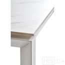 Стол раскладной керамический Bright White Marble 102-142 СМ - фото 4