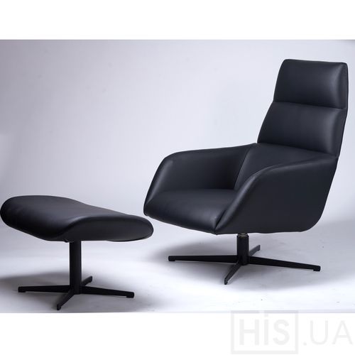 Поворотне крісло Berkeley (чорний)