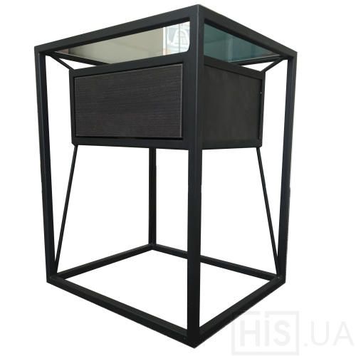 Тумба Heavy metal mini Black edition | Чорний Тумба Heavy metal mini Black edition | Чорний | Інтернет-магазин дизайнерскої та сучасної меблі для дому, кафе, барів та ресторанів - His.ua