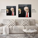 Картина WARREN BUFFETT - 3D картина из дерева - фото 6 Картина WARREN BUFFETT - 3D картина из дерева - фото 6