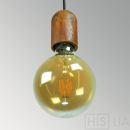 Подвесной светильник Бочонок медь - фото 4