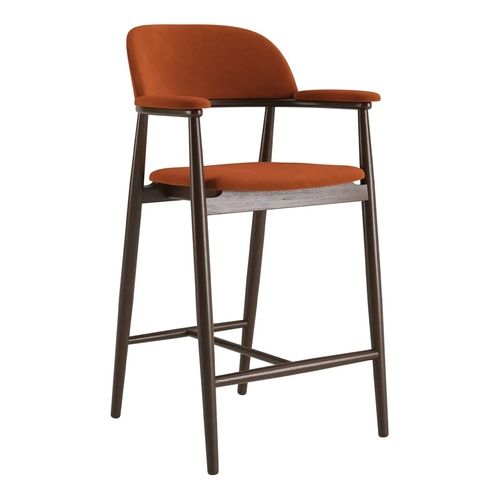 Стул полубарный Terra темный орех - фото 4