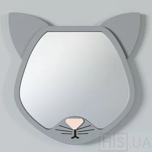 Зеркало Cat | Серый Зеркало Cat | Серый | Интернет-магазин дизайнерской и современной мебели для дома, кафе, баров и ресторанов - His.ua