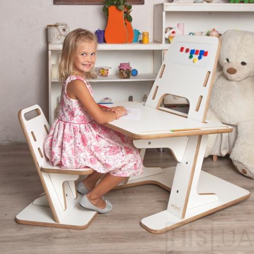 Детская парта Mimi - фото 5 | Белый Детская парта Mimi - фото 5 | Белый | Интернет-магазин дизайнерской и современной мебели для дома, кафе, баров и ресторанов - His.ua