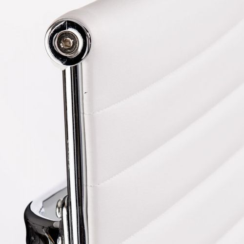 Крісло Solano artleather white (E0529) - фото 8