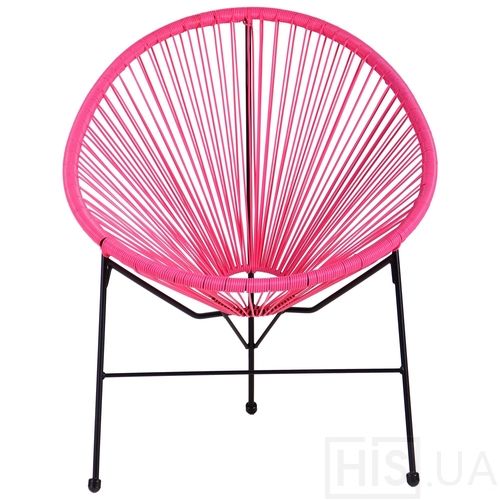 Вуличний стілець Maple рожевий - фото 3