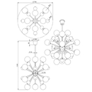 Люстра Burst 2 Marble - фото 11
