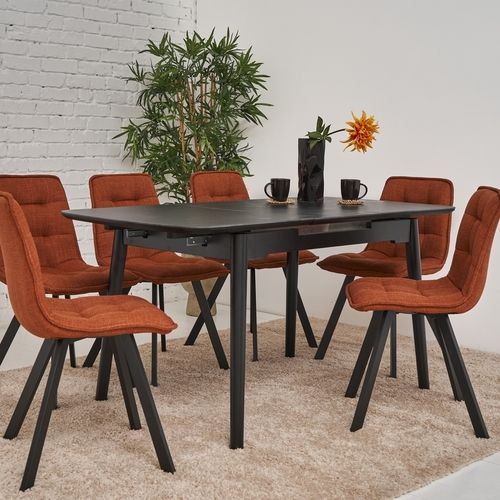 Керамический стол раскладной Black Axis - фото 16