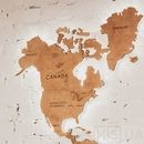 Карта мира размер M - фото 3