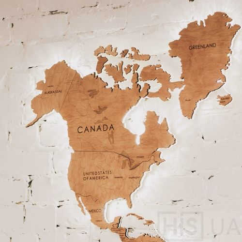Карта мира размер M - фото 2
