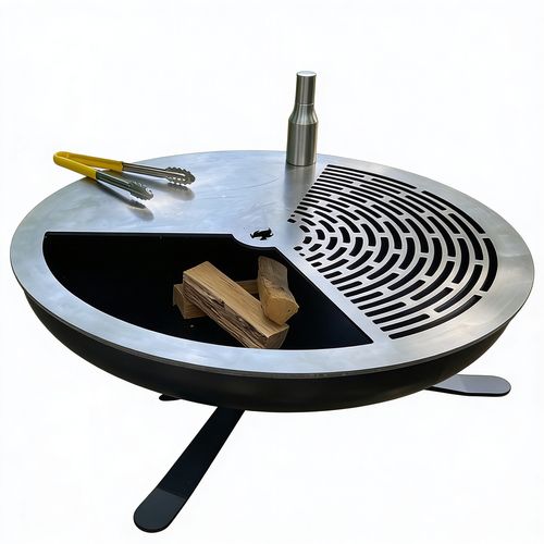 Садовый мангал Dr.Fire BBQ 100 см - фото 2