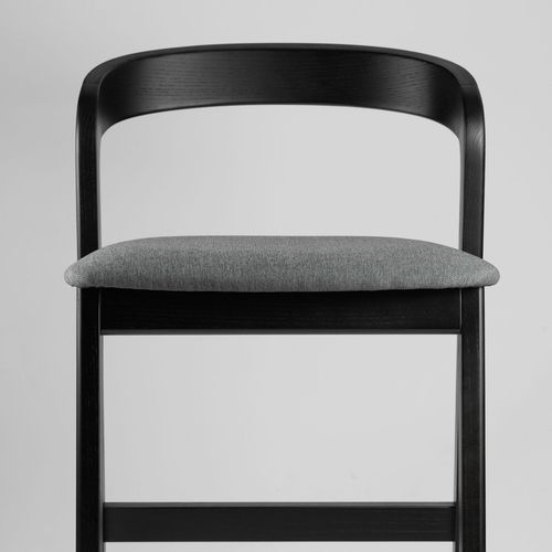 Полубарный стул Floki new black - фото 5
