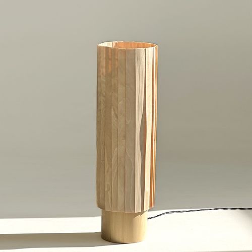 Торшер PLISSE WOOD