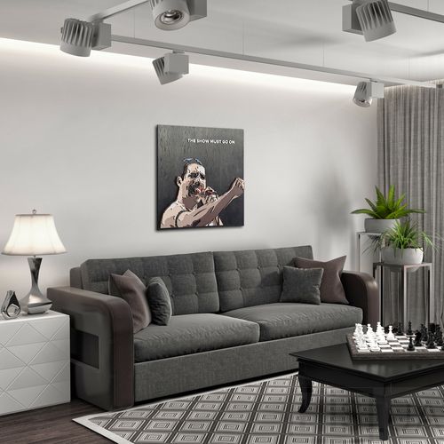 Картина FREDDIE MERCURY - 3D картина из дерева - фото 5 Картина FREDDIE MERCURY - 3D картина из дерева - фото 5