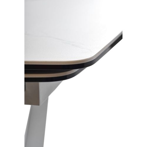 Стіл розкладний Elvi Matte Staturario білий 120-180 см - фото 4