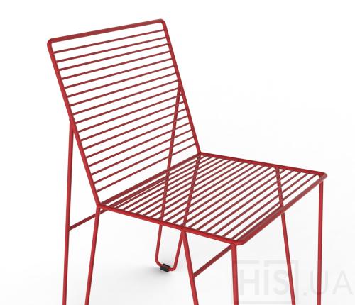 Стул Grille - фото 2 | Красный Стул Grille - фото 2 | Красный | Интернет-магазин дизайнерской и современной мебели для дома, кафе, баров и ресторанов - His.ua