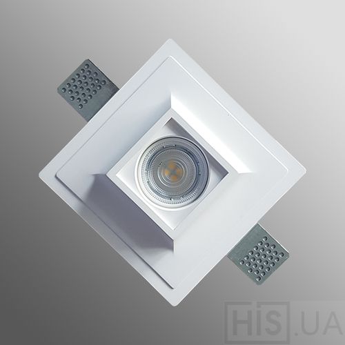 Гипсовый встраиваемый светильник СВ 004 - фото 3