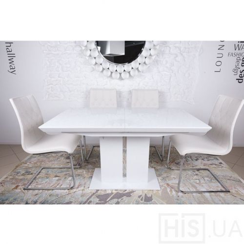 Amsterfam (Амстердам) стіл розкладний 140-183см білий