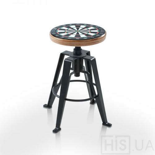 Табурет гвинтовий Gazelle Darts - фото 2 | Чорний Табурет гвинтовий Gazelle Darts - фото 2 | Чорний | Інтернет-магазин дизайнерскої та сучасної меблі для дому, кафе, барів та ресторанів - His.ua