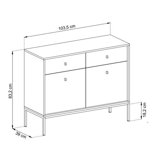 Комод Mono MKSZ104 - фото 9