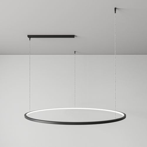 Підвісний світильник RING 900 BLACK - фото