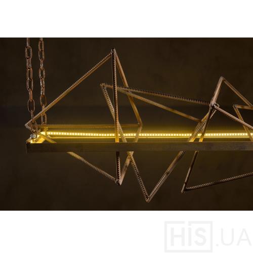 Люстра LIGHT by rusty Metal - фото 4 | Коричневый Люстра LIGHT by rusty Metal - фото 4 | Коричневый | Интернет-магазин дизайнерской и современной мебели для дома, кафе, баров и ресторанов - His.ua