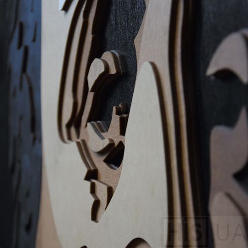 Картина BENJAMIN FRANKLIN  - 3D картина из дерева - фото 3