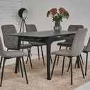 Керамический стол раскладной Black Axis - фото 12