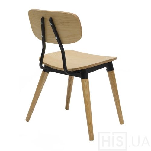 Стул Cool Wood деревянный чёрный каркас - фото 2 | Чёрный Стул Cool Wood деревянный чёрный каркас - фото 2 | Чёрный | Интернет-магазин дизайнерской и современной мебели для дома, кафе, баров и ресторанов - His.ua