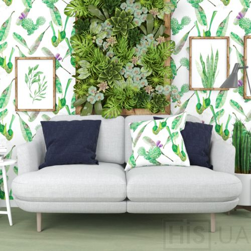 Подушка Tropical - фото 2 | Зелений Подушка Tropical - фото 2 | Зелений | Інтернет-магазин дизайнерскої та сучасної меблі для дому, кафе, барів та ресторанів - His.ua