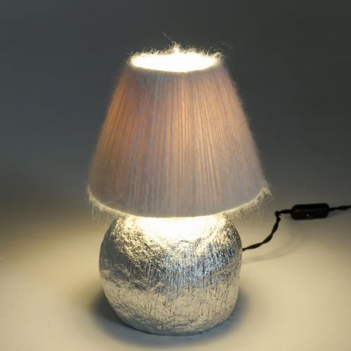 Настільна лампа LUME silver - фото 2