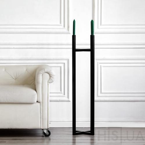 Напольный подсвечник Floor candlestick 01 - фото 2 | Чёрный Напольный подсвечник Floor candlestick 01 - фото 2 | Чёрный | Интернет-магазин дизайнерской и современной мебели для дома, кафе, баров и ресторанов - His.ua